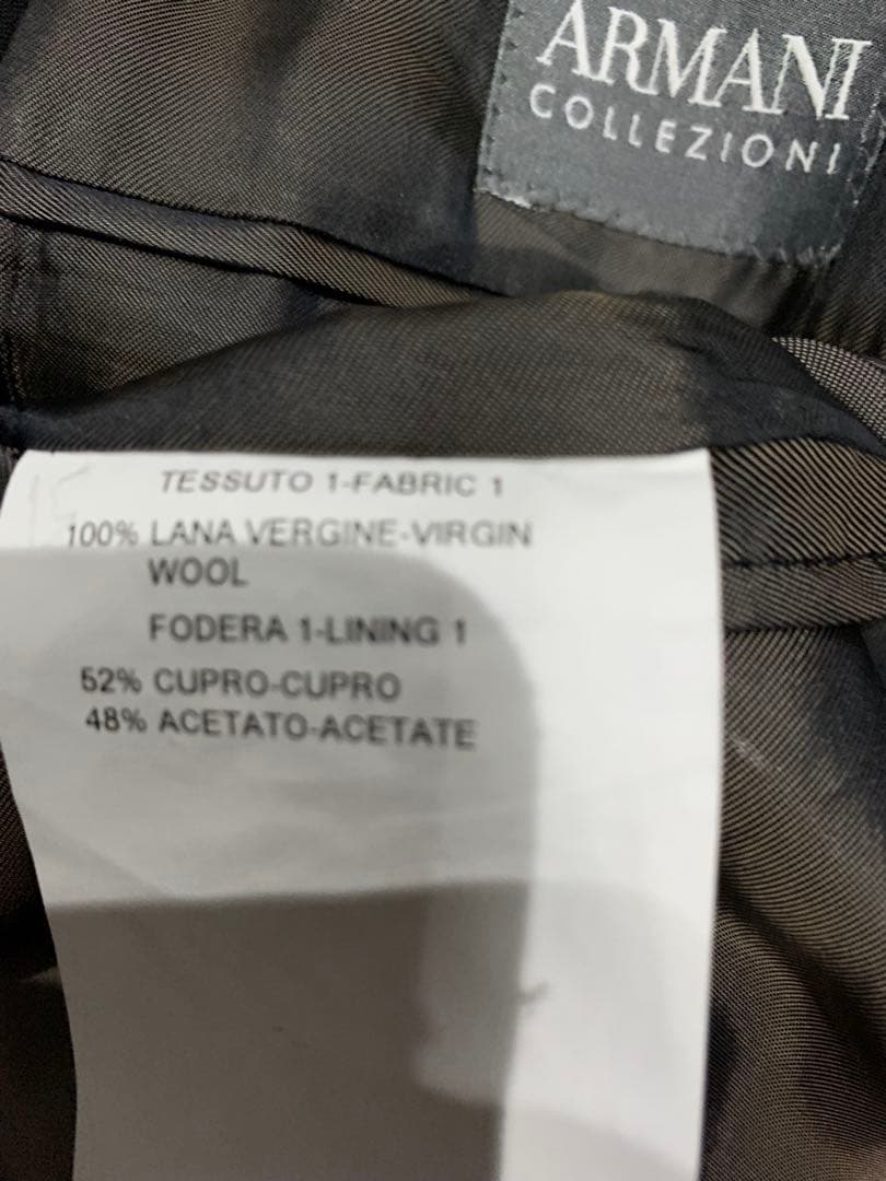 ARMANI COLLEZIONI アルマーニ　スーツ 上下　新品未使用