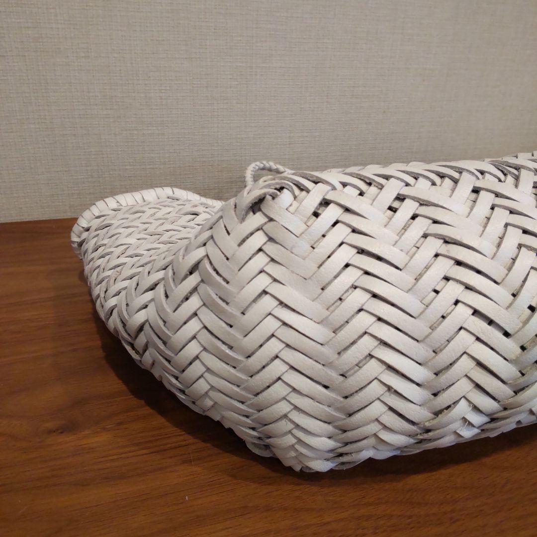 DRAGON DIFFUSION レザーメッシュトートバッグ