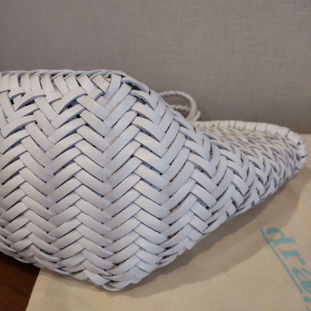 DRAGON DIFFUSION レザーメッシュトートバッグ