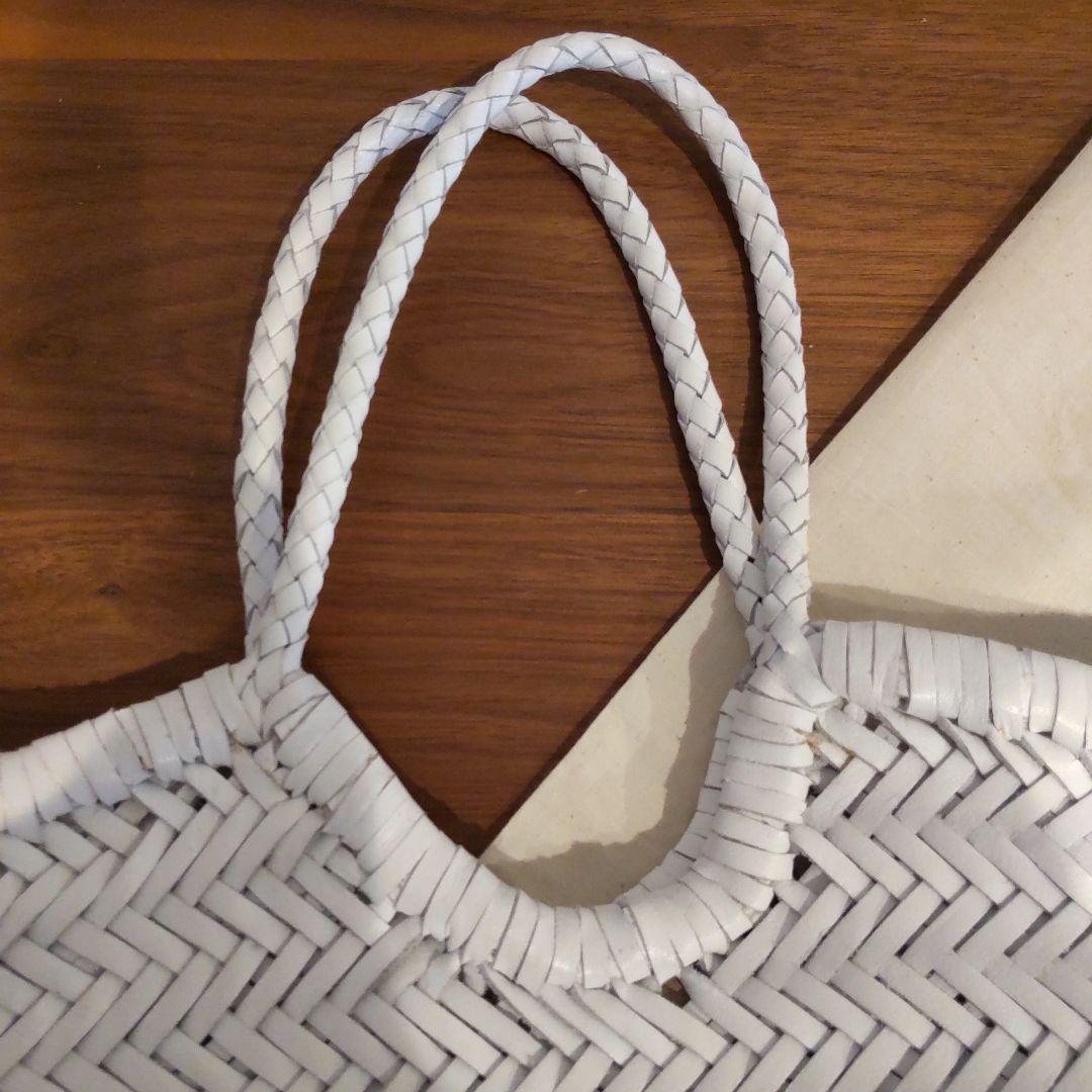 DRAGON DIFFUSION レザーメッシュトートバッグ