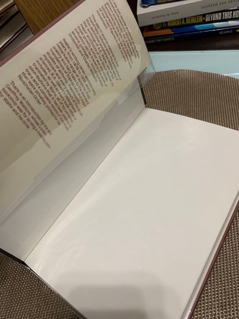 希少A.E. Waite A Bibliography R.A. Gilbert