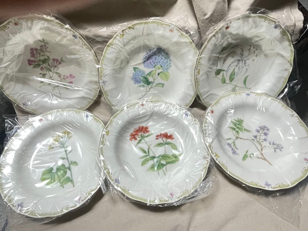 NARUMI シーボルト ボーンチャイナ リムスープ 皿 セット