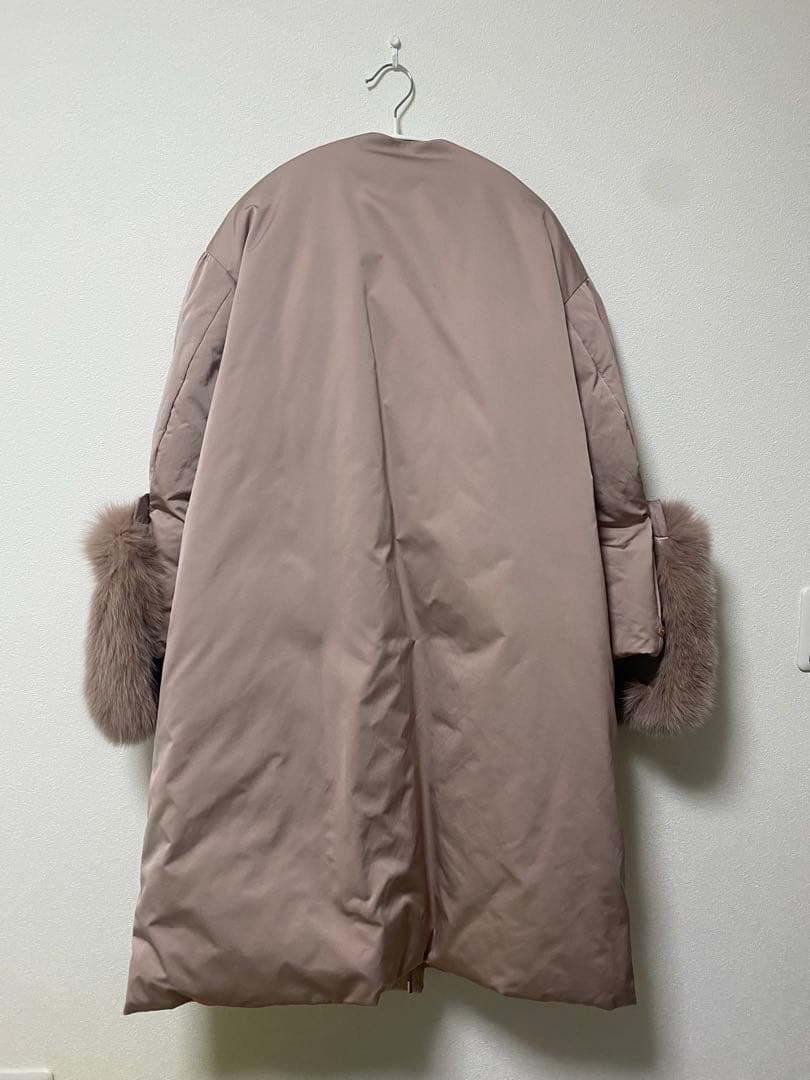 Drawer ファー　キルティング　ダウン　コート