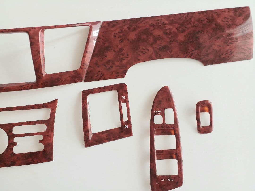 ヴォクシーZ煌 60系 ウッド仕上げ 内装パネルフロントテーブルセット