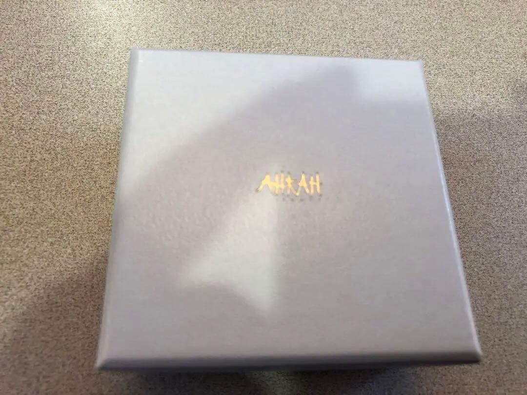 ゴールド一粒ダイヤモンドネックレス AHKAH アーカー