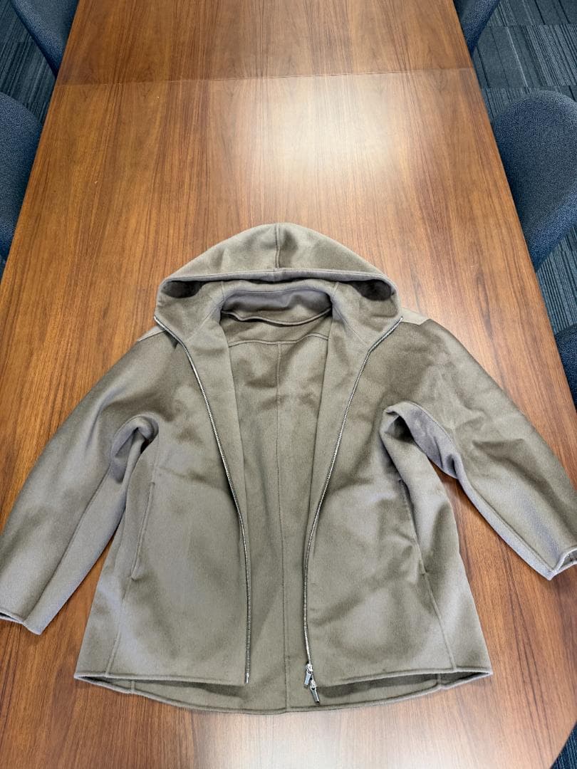 ATTACHMENT W/CA ダブルフェイス フーデッド パーカ コート