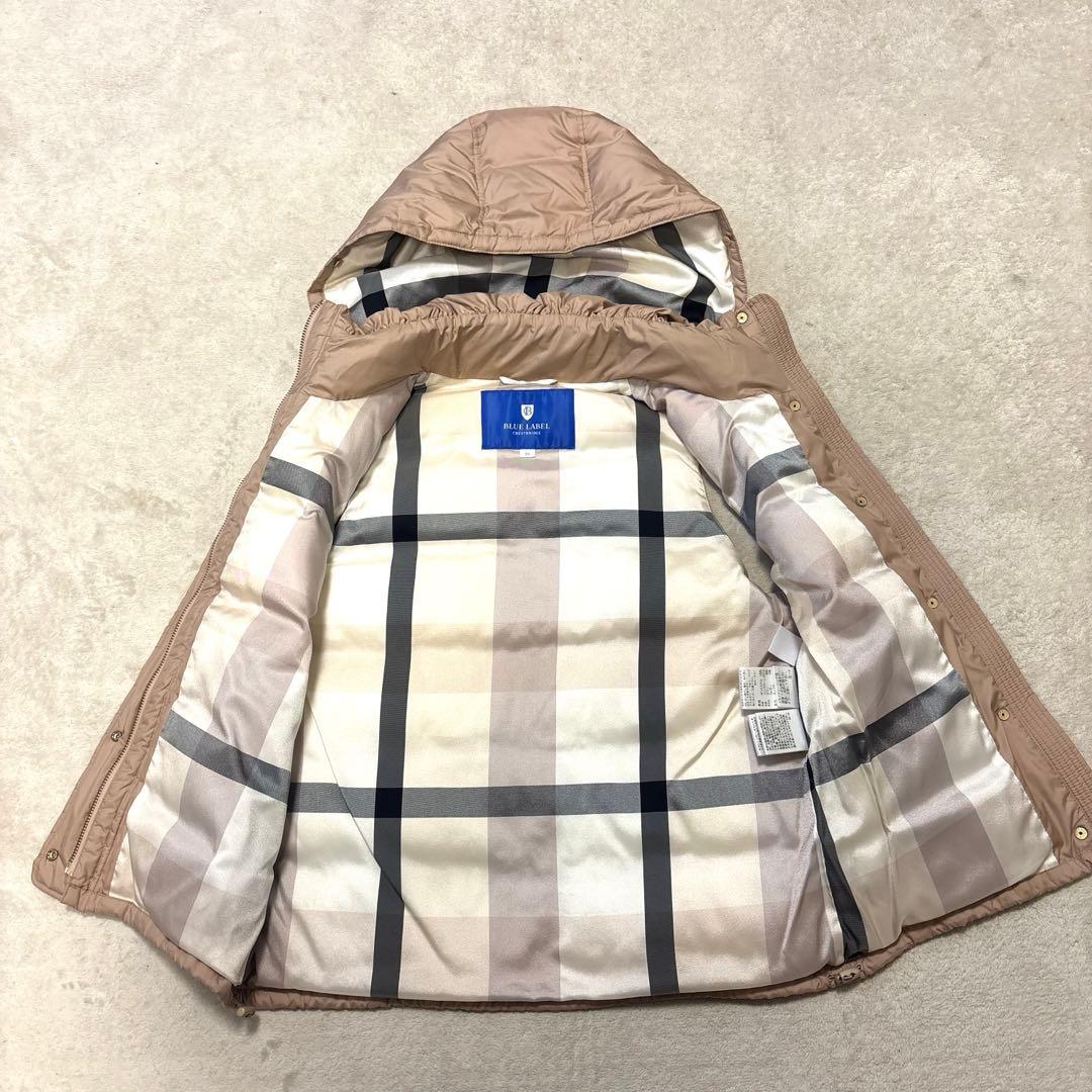 美品⭐️BLUE LABEL CRESTBRIDGE ダウンベスト ノバチェック