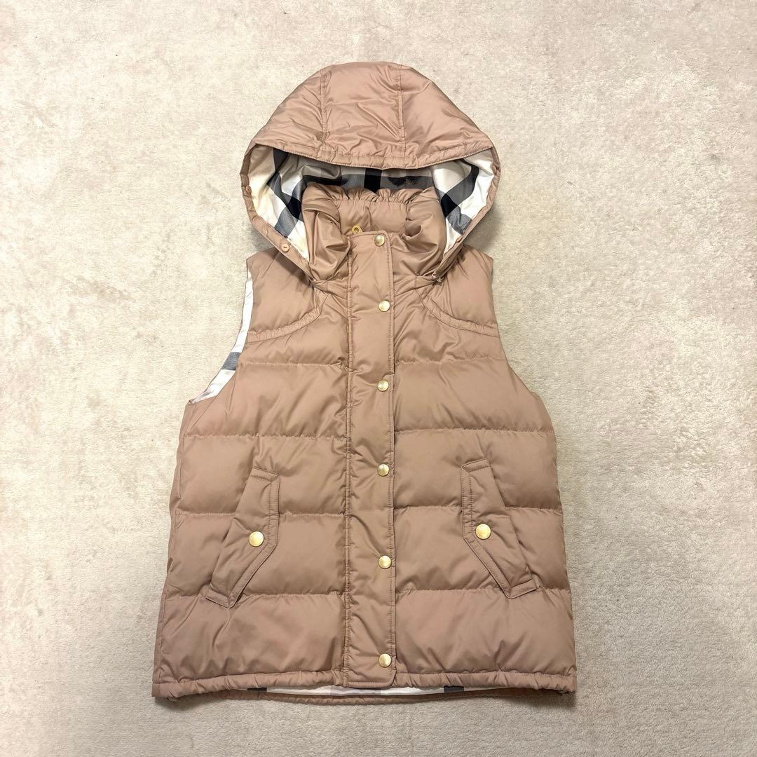 美品⭐️BLUE LABEL CRESTBRIDGE ダウンベスト ノバチェック