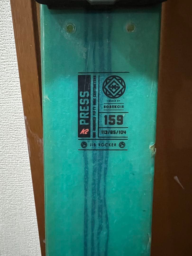 名機k2ケーツーPRESS＆TYROLIA ATTACK 11 GWフリースキー