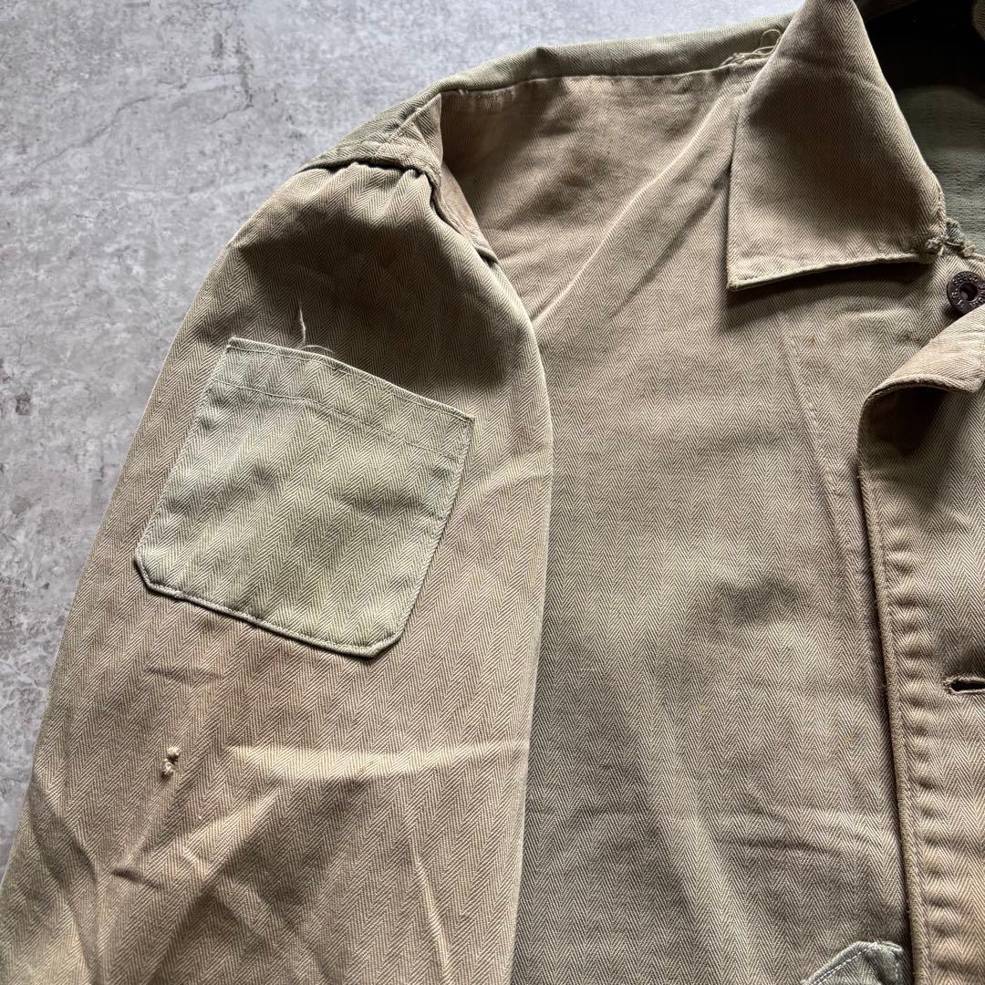 スペシャル40s USMC P-41 P41 当時カスタム HBT ツートン襤褸