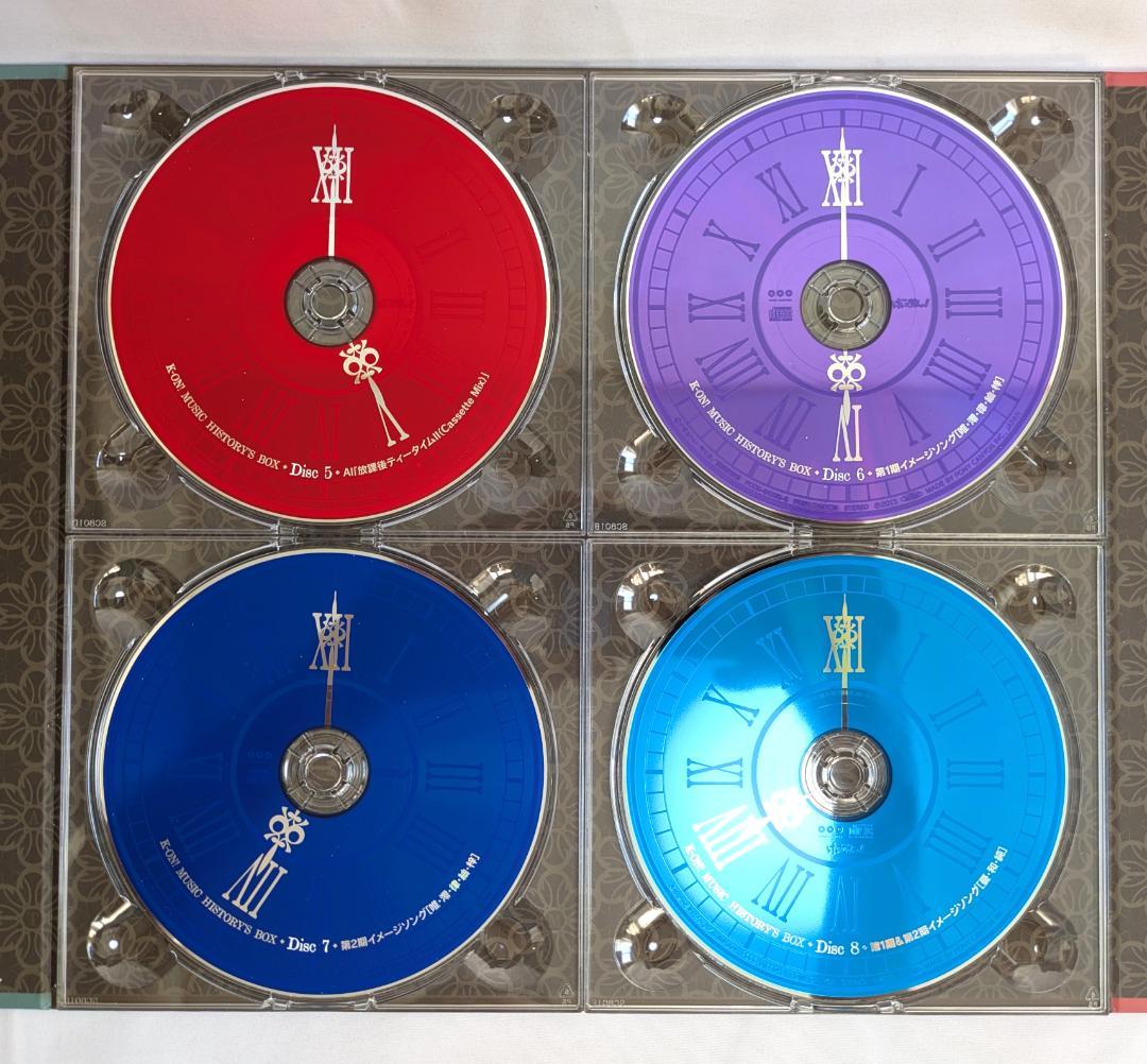 けいおん！ MUSIC HISTORY'S BOX／CD12枚＆ブックレット2冊