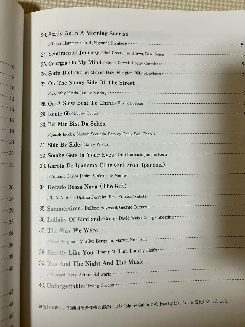 女性ジャズ・ボーカリストのためのスタンダード・ソングブック 1