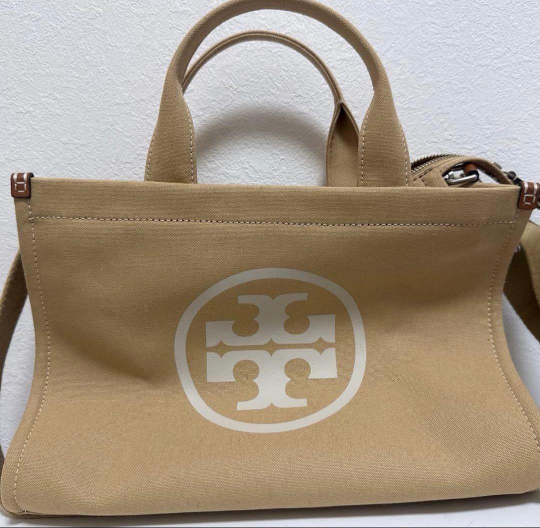 TORY BURCH ベージュ トートバッグ