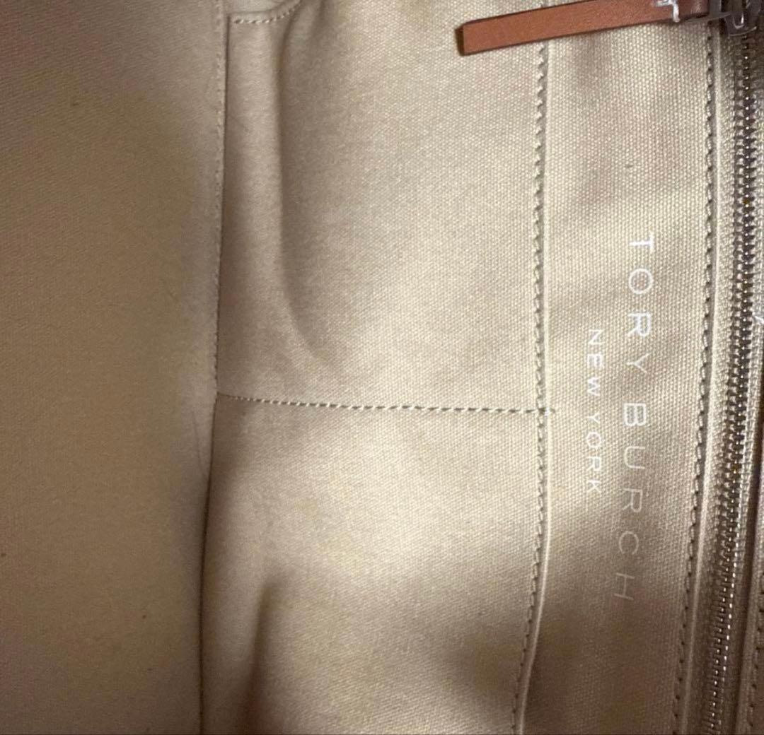 TORY BURCH ベージュ トートバッグ