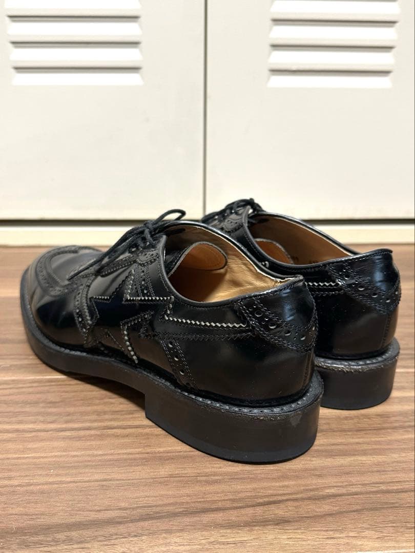 最終お値下げ！mr.bathing ape別注　REGALウイングチップシューズ