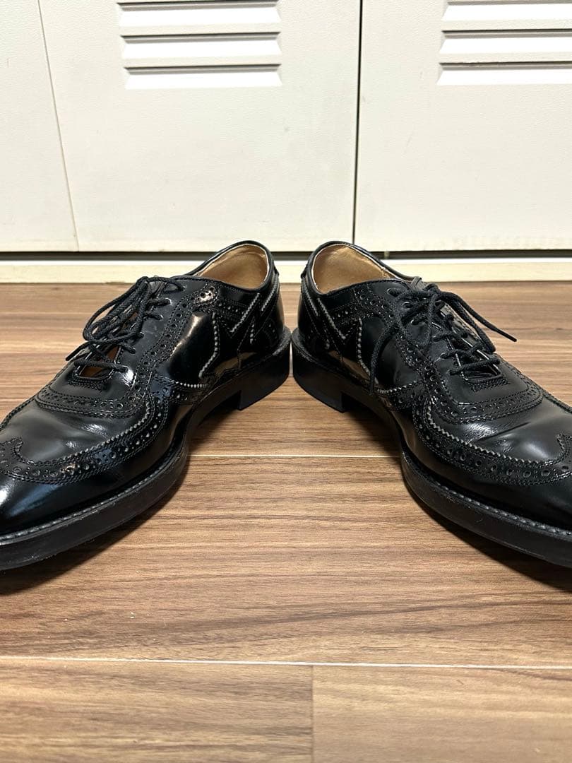 最終お値下げ！mr.bathing ape別注　REGALウイングチップシューズ