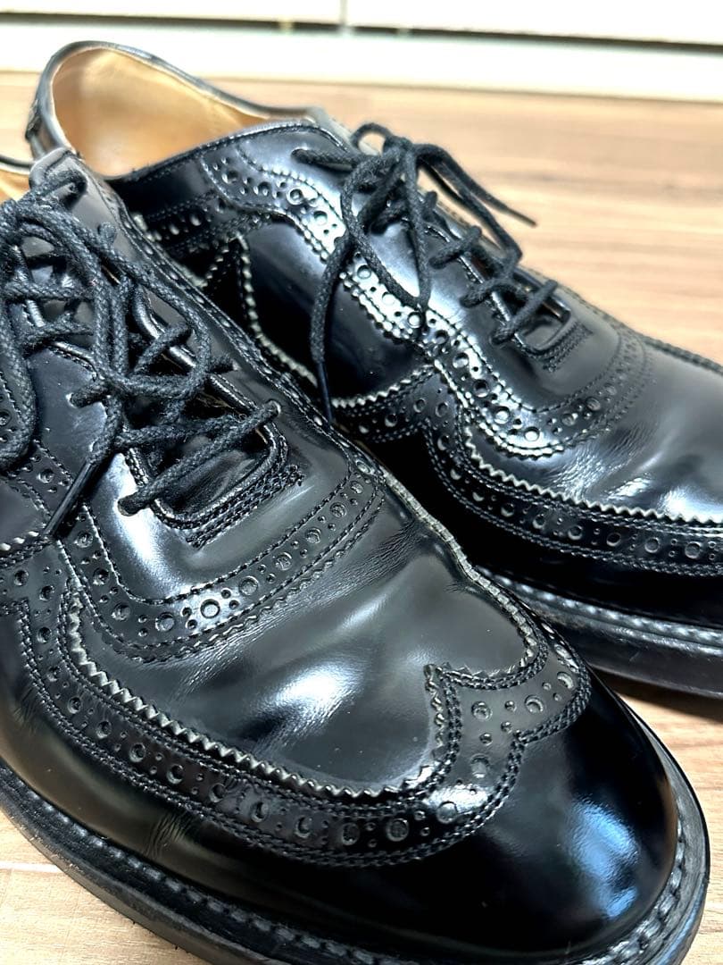 最終お値下げ！mr.bathing ape別注　REGALウイングチップシューズ