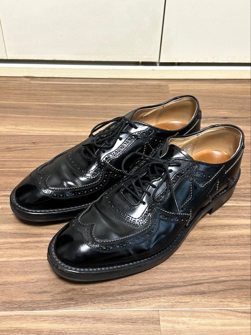 最終お値下げ！mr.bathing ape別注　REGALウイングチップシューズ