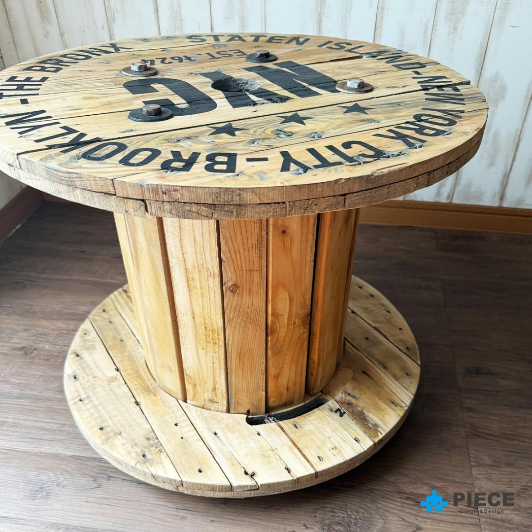 ケーブルドラム 電線ドラム テーブル アメリカン インテリア ガレージ NYC