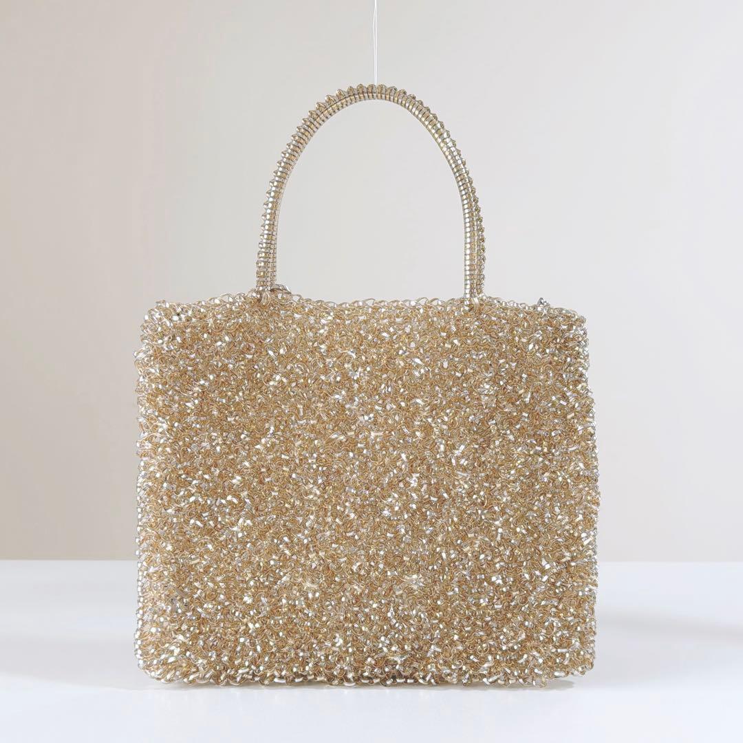 未使用　アンテプリマ　スタンダード　スクエア ミディアム　シルバーゴールド