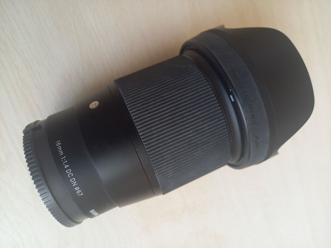 SIGMA 16mm F1.4 DC DN SONY Eマウント
