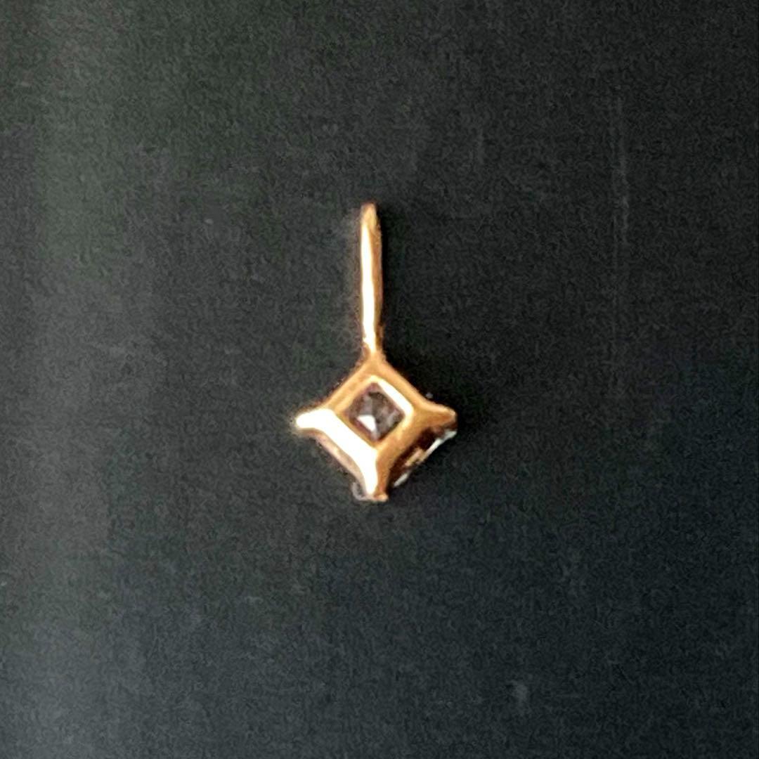 フェナカイト 10金 ペンダントトップ スクエア