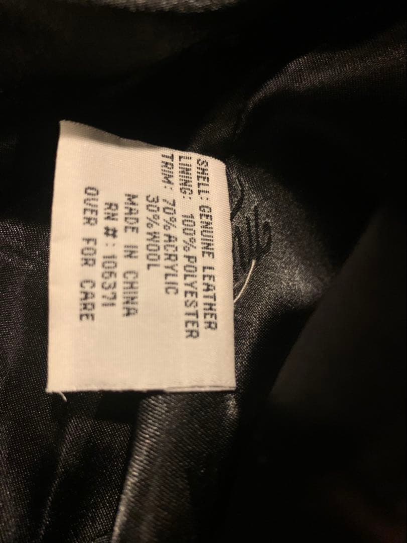 Mitchell & Ness 30s復刻 オールレザースタジャン 48