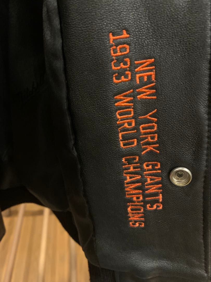 Mitchell & Ness 30s復刻 オールレザースタジャン 48