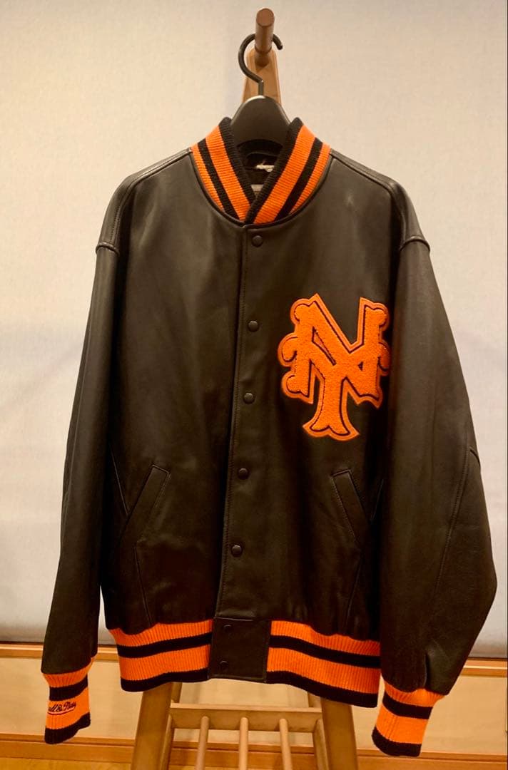Mitchell & Ness 30s復刻 オールレザースタジャン 48