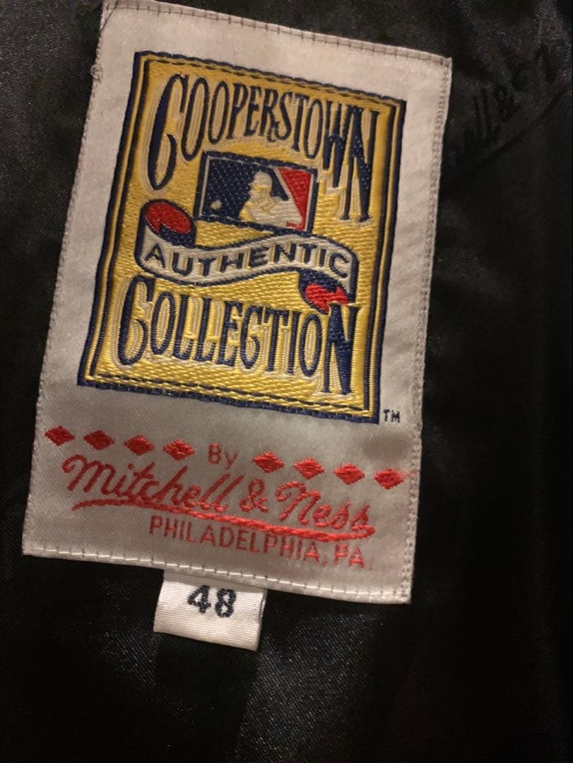 Mitchell & Ness 30s復刻 オールレザースタジャン 48