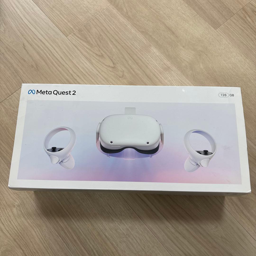 【美品】 Quest 2 128GB（メタクエスト2）VRヘッドセット