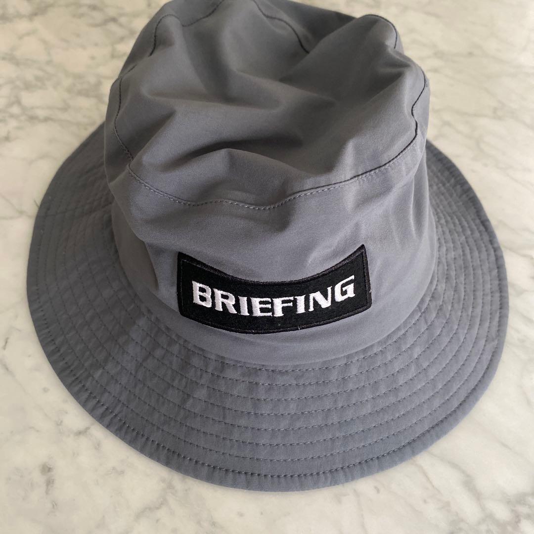 ジ*マ様 BRIEFING グレー バケットハット