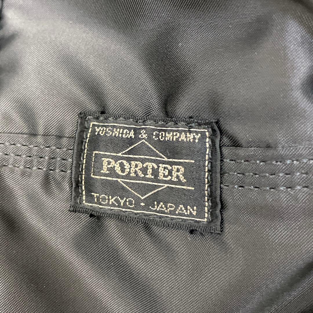 【美品】PORTER ダッフルバッグ Lボストン 筒型 タンカー 黒 吉田カバン