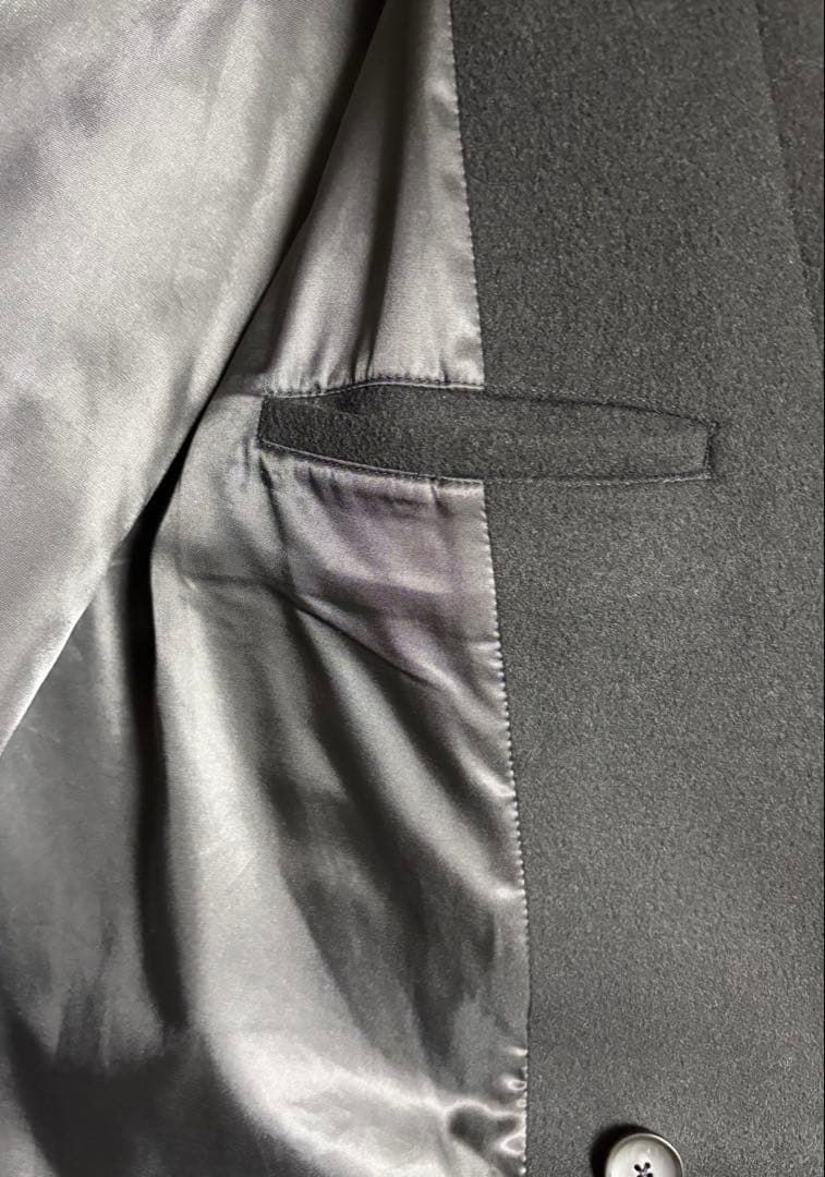 最終価格です！　HARE ハレ　ウール　ロングコート　Lサイズ　ブラック