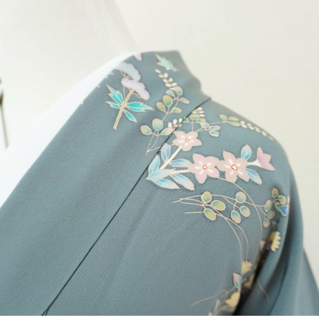 訪問着　4点フルセット 299A 正絹 七五三 お宮参り 入学式　卒園式　結婚式