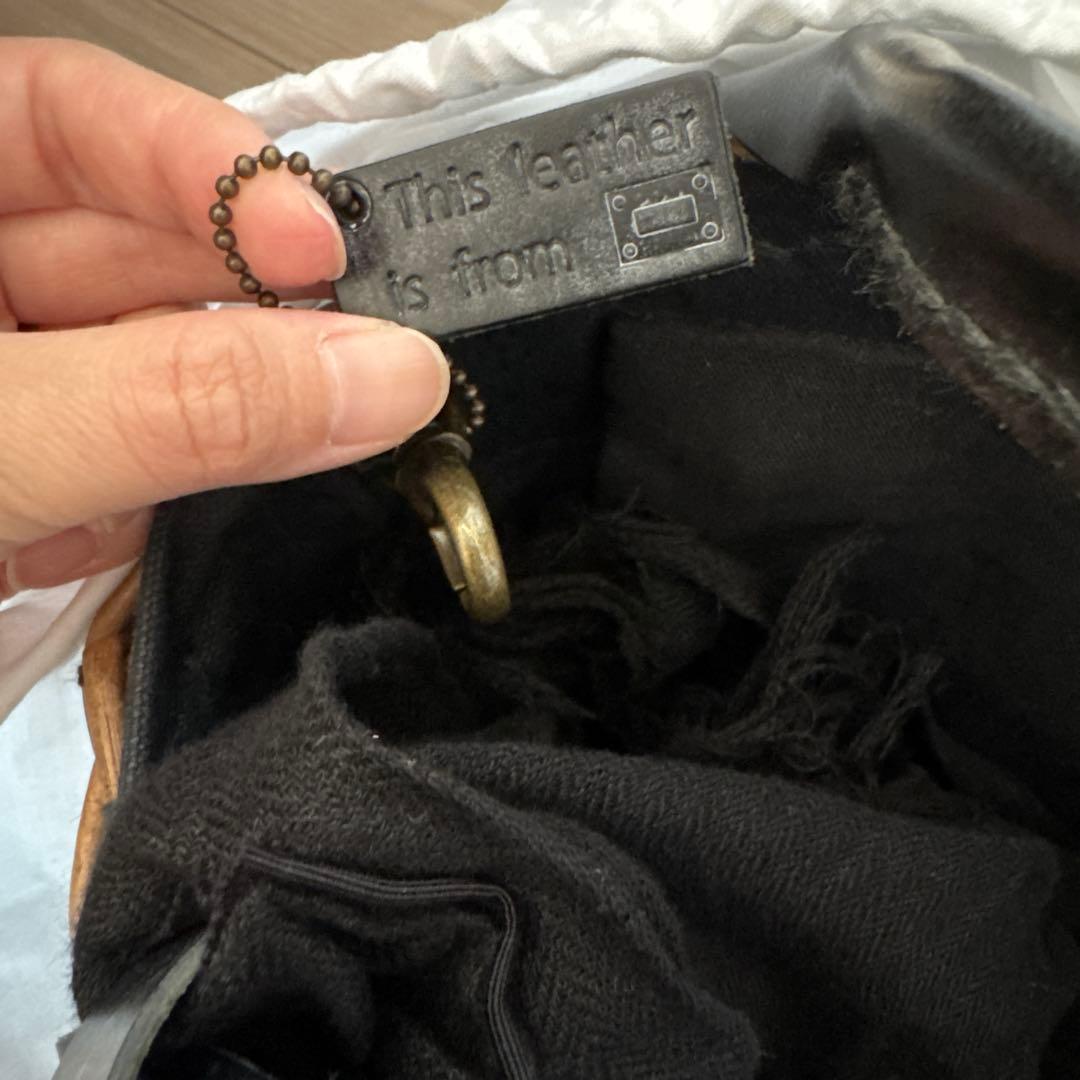 美品　エバゴス　かご　籐とレザーのかごバッグ