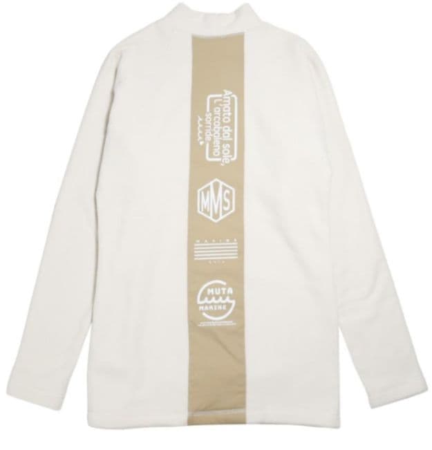 muta MARINE ムータマリン　フリースモックネック