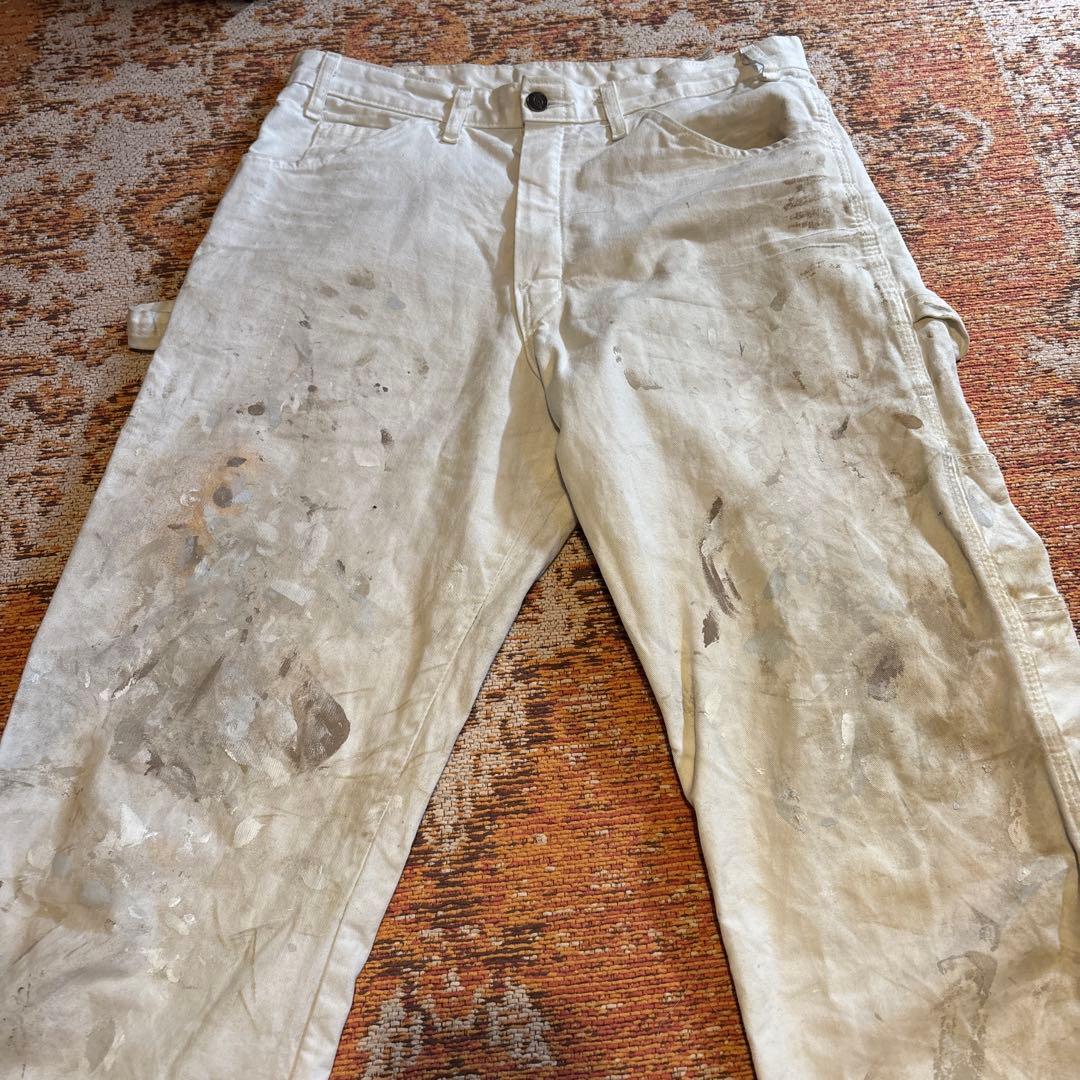 90s Dickies white painter pants ペインターパンツ