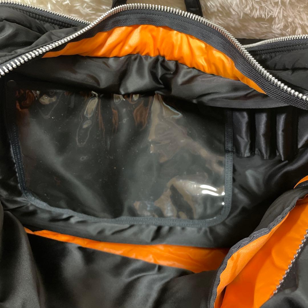 【美品】ポーター タンカー 2way オーバーナイト ブリーフケース 黒 2層