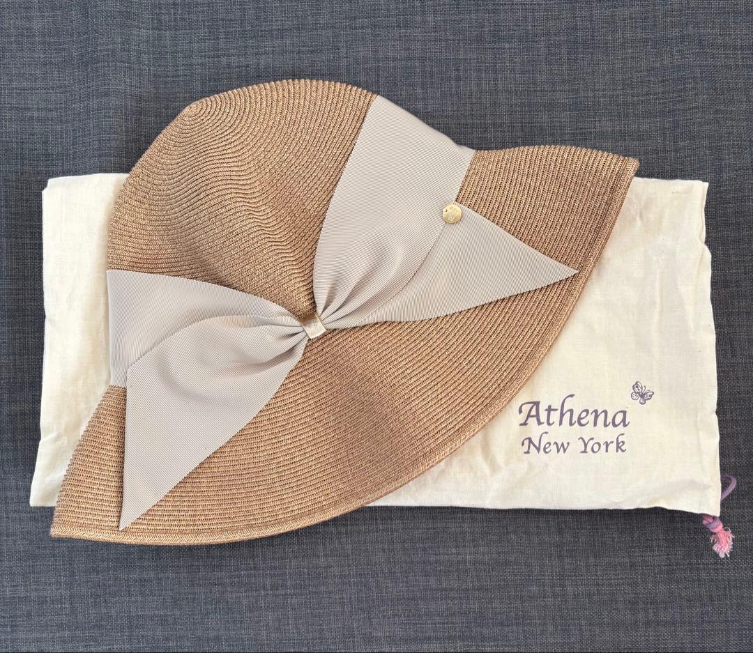 美品 Athena New York アシーナニューヨーク リサコ ページュ