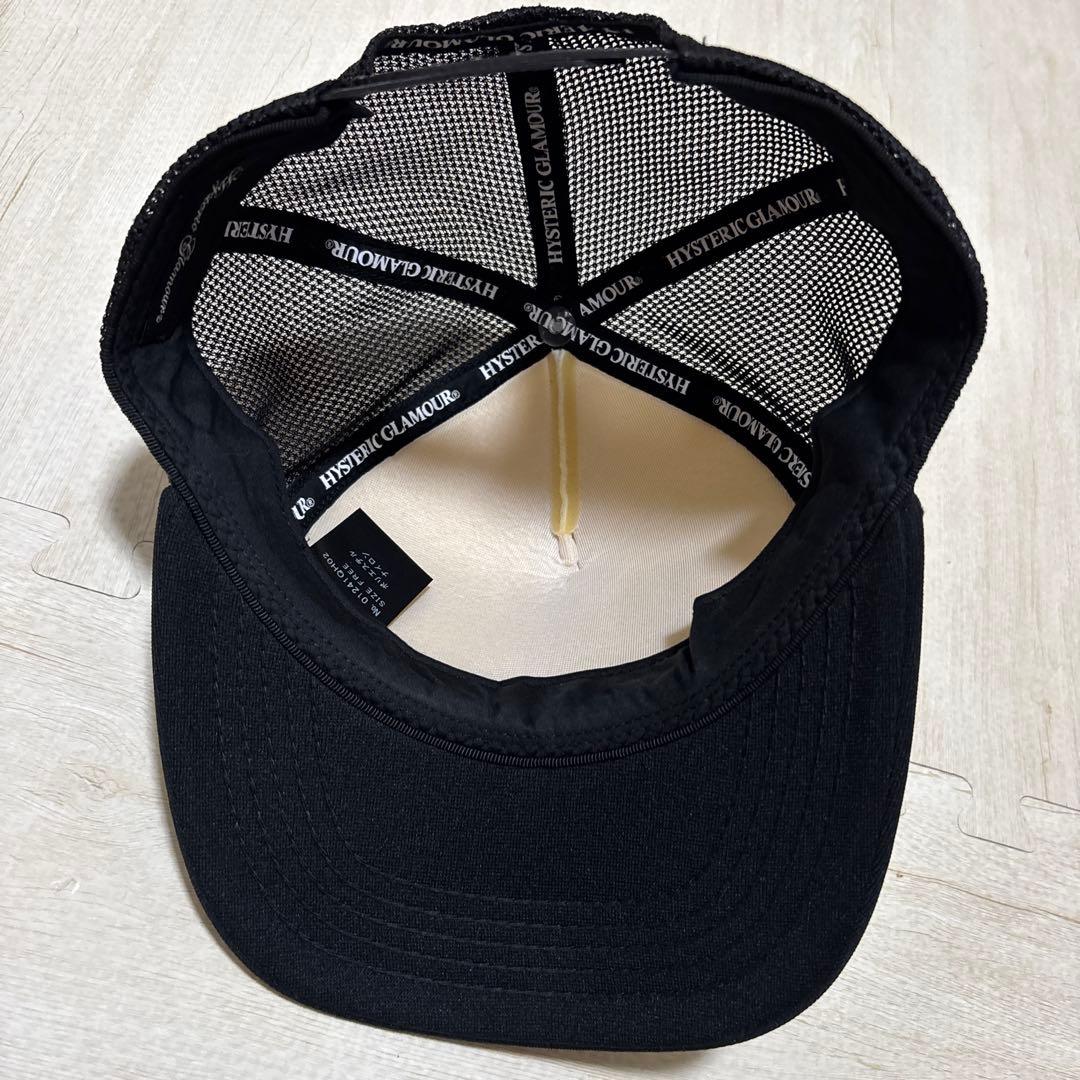 ヒステリックグラマーSEE NO EVIL スタッズメッシュキャップ