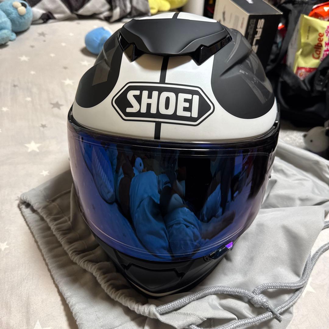 SHOEI フルフェイスヘルメット ミラーシールド インカムセット