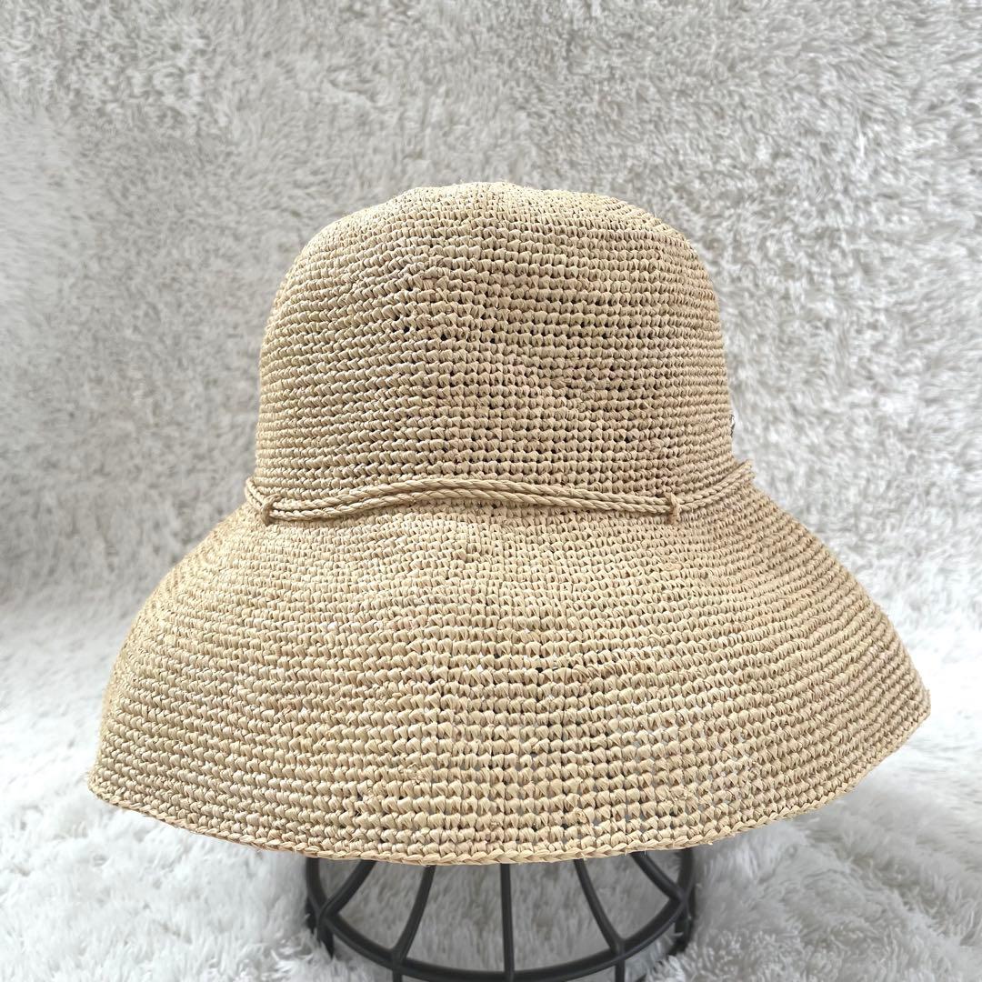 ヘレンカミンスキー✨ラフィアハット✨麦わら帽子　プロヴァンス10 ナチュラル