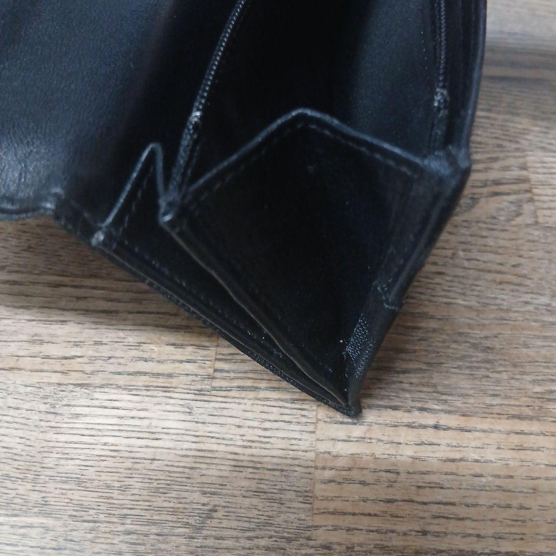 CHANEL ブラック 長財布