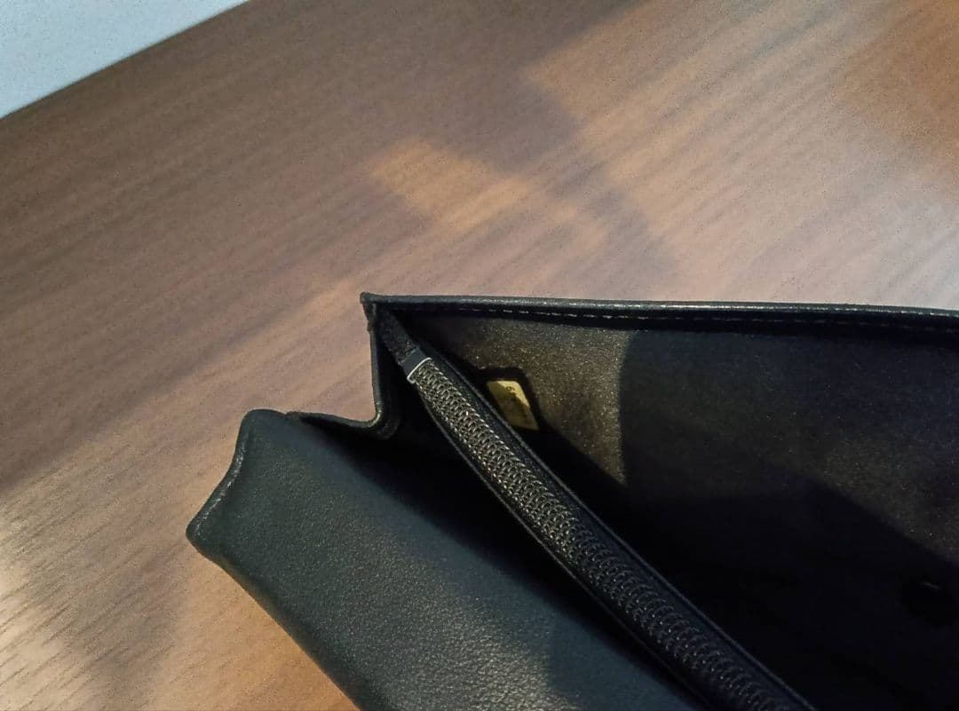 CHANEL ブラック 長財布