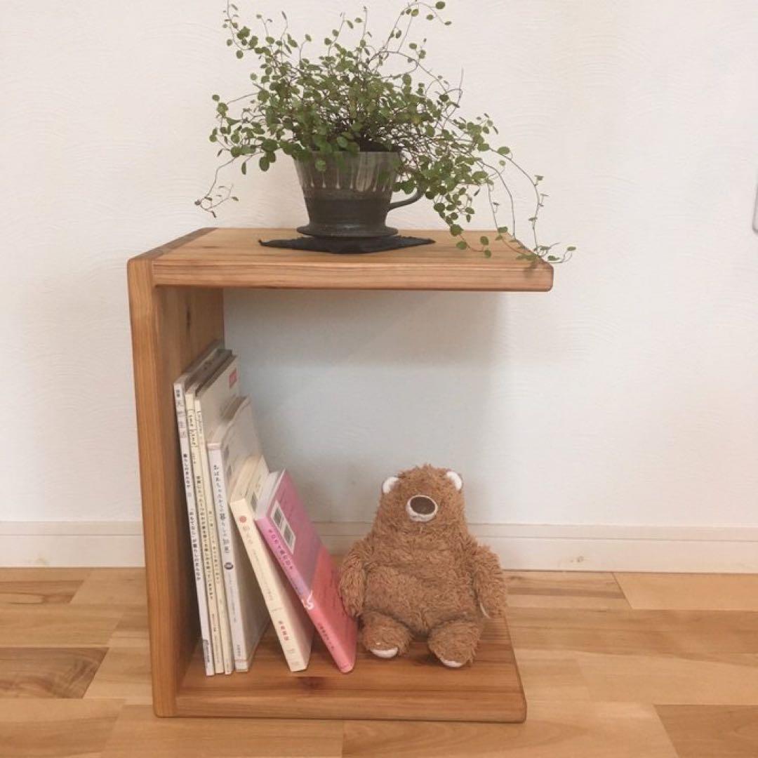 国産杉の無垢材　子供椅子と机のセット　天然オイル仕上げ　変化椅子　キッズチェア