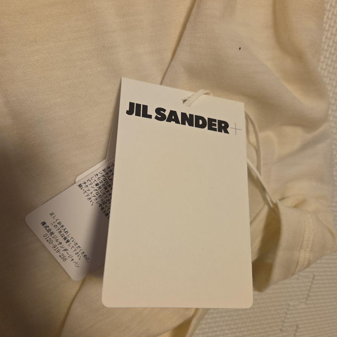 JIL SANDER ホワイト タートルネック Tシャツ L