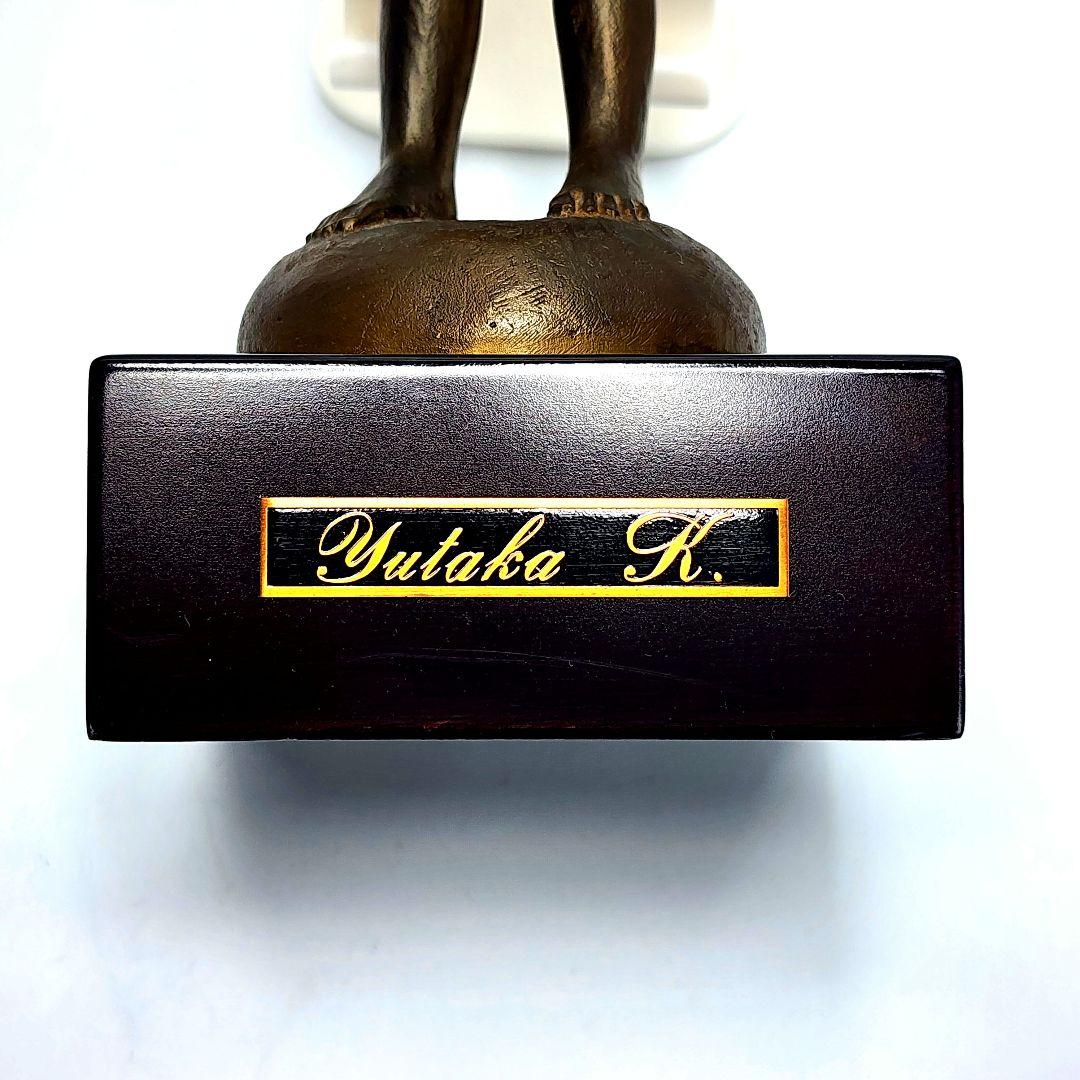 ブロンズ像 花束 加藤豊作品 ヴィンテージ