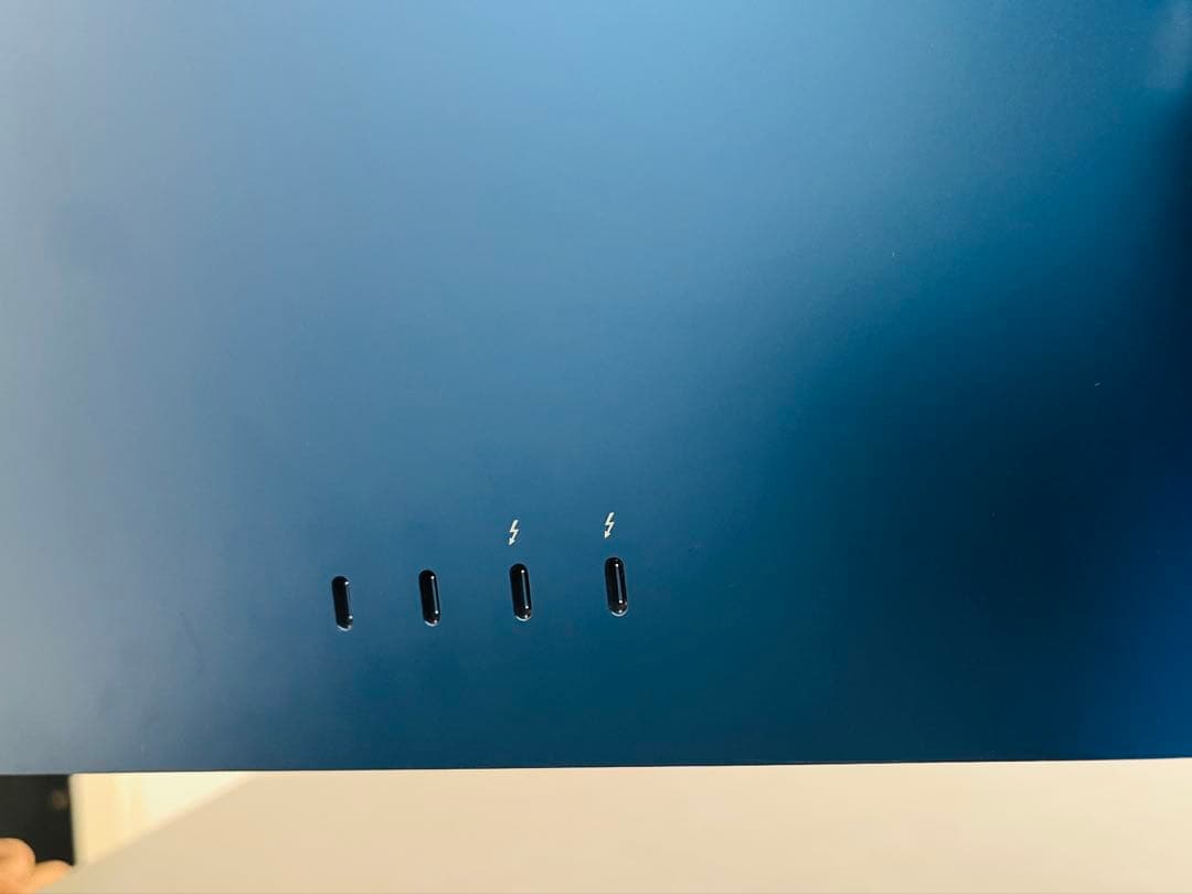 Apple iMacブルー M1 8GB 256GB