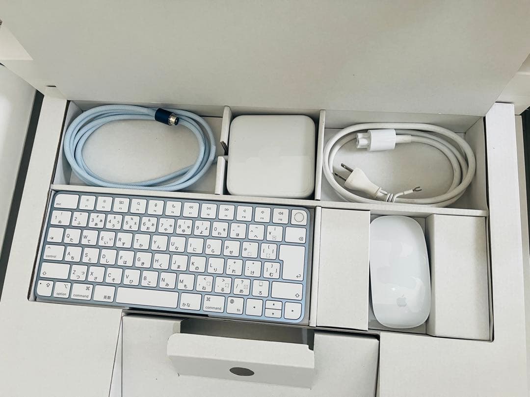 Apple iMacブルー M1 8GB 256GB